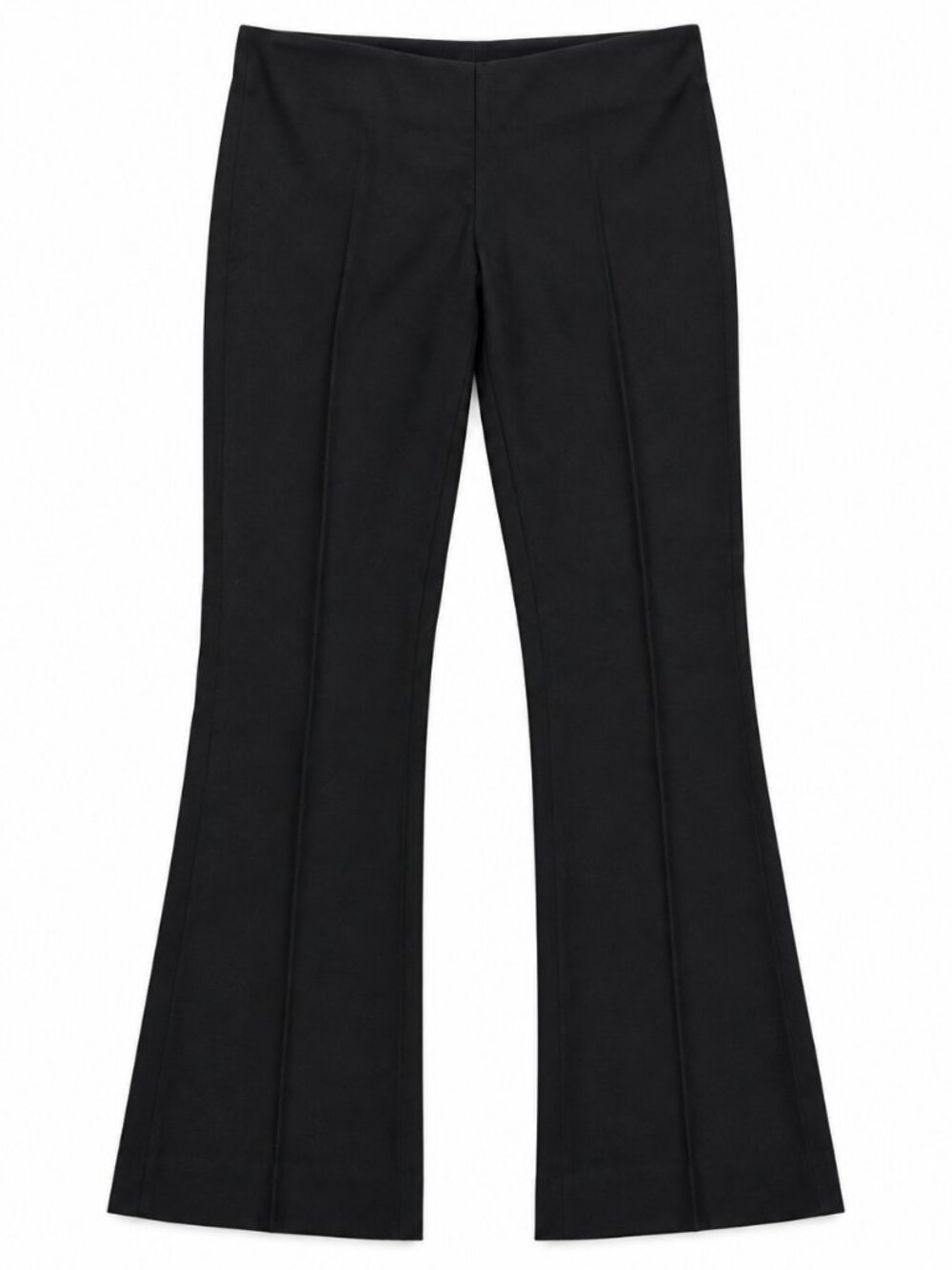 Max Studio Black Side Zip Bootcut Pants Size 6